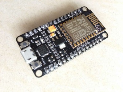 The NodeMCU dev board