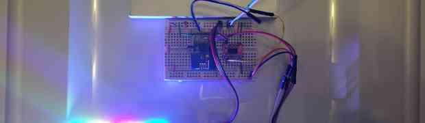 Using Bluetooth to control a NeoPixel LED strip